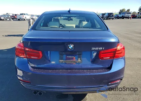 2016 BMW 328 I Sulev z USA, uszkodzony, nr VIN WBA8E9G59GNT88222